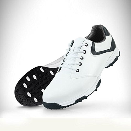 PGM Men's Golf Shoes---Microfiber Leather Breathable Waterproof Gym Sports Shoes 3 Colors Available